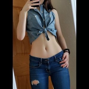 POLO Ralph Lauren Denim Button Down Top